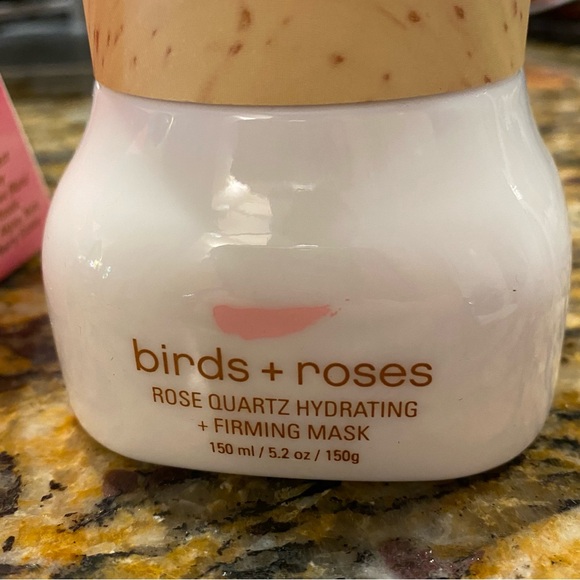 O'o Hawaii Birds + Roses Rose Quartz Hydrating + Firming Mask NWT - Picture 10 of 15